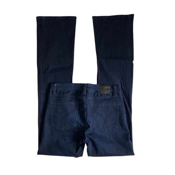 Calvin Klein Dark Bootcut Jeans, 27 - Picture 2 of 5